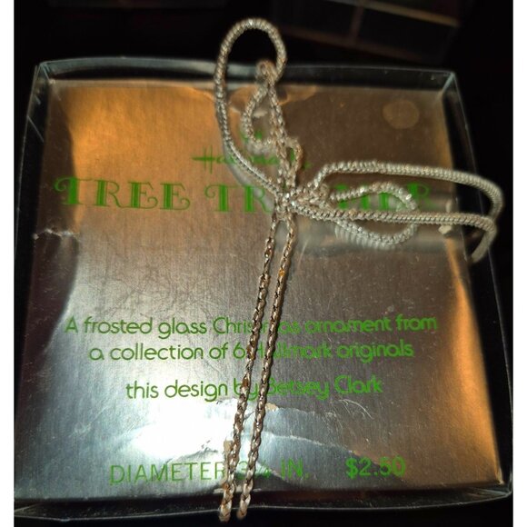 Set Of 3 Vintage Hallmark Mid Mod Tree Trimmer Christmas Ornaments In Box With R - Picture 13 of 15